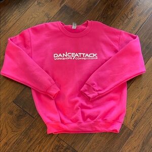 Pink Dance Attack Sweatshirt - size Medium
